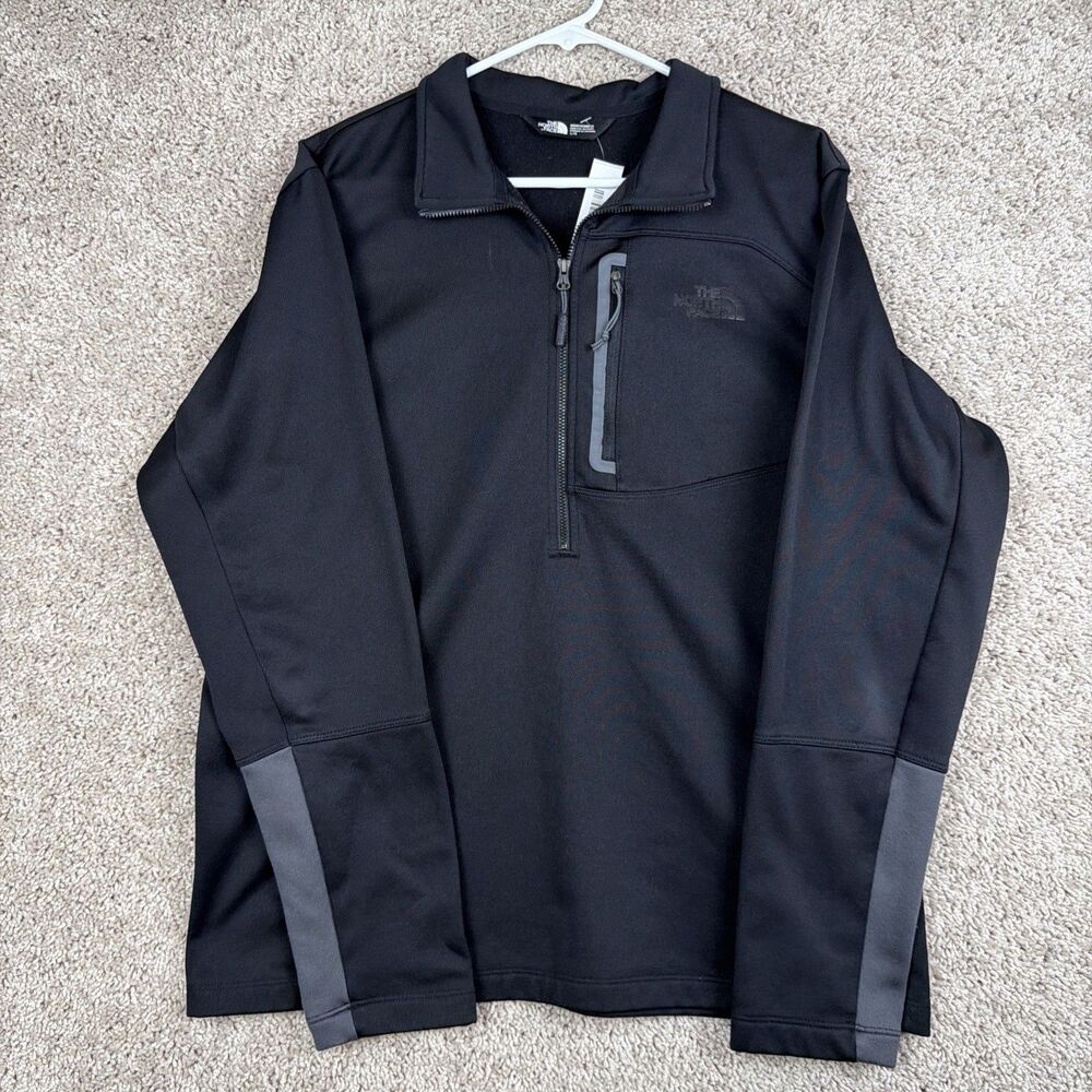 The North Face Mens Canyonland Fleece Sweater 1/2 Zip Jacket Size Large
